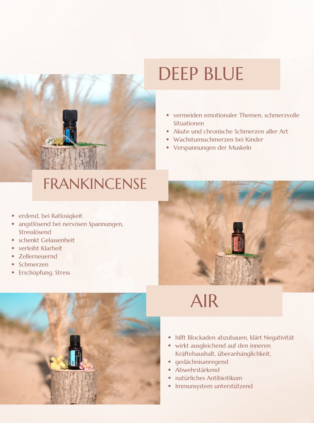 Deep Blue, Frankincense, Air
